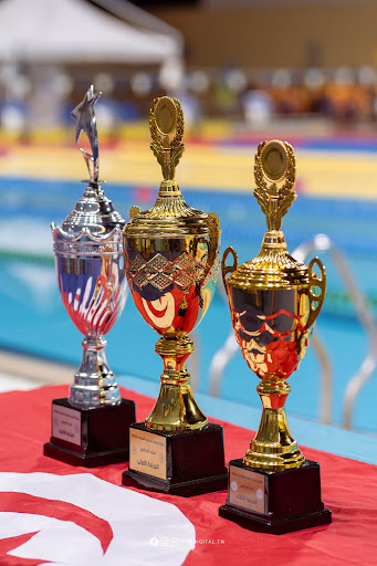 Trophées officiels de natation remportés par l'ASM